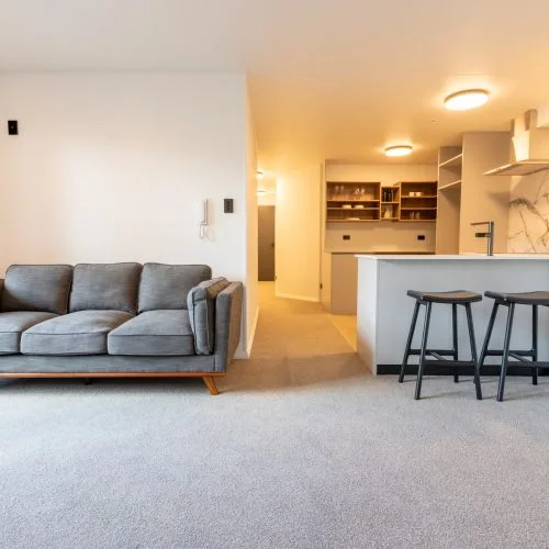 Premium finished apartment interior in Auckland